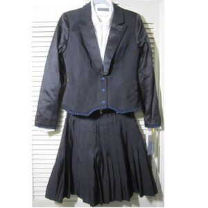 ZAC POSEN for TARGET Skirt Jacket Shirt Suit Set 3 Pieces Blazer NWT S/M
